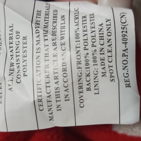 Jingles and Joy NWT Mrs. Claus Loop Weave Christmas Stocking - Picture 8 of 8